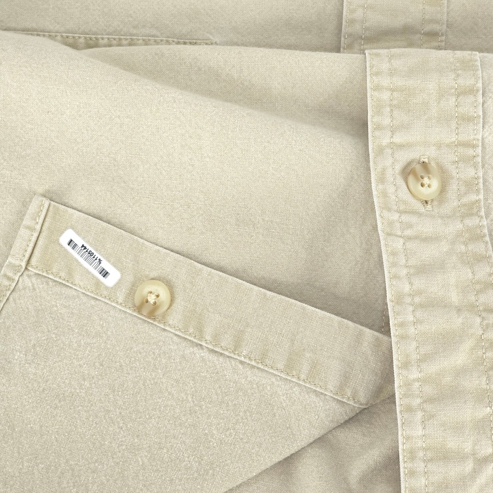 LL Bean Sunwashed Canvas Shirt Mens XXL Tall Outdoors 0FCW8 Chore‎ Barn Workwear - Picture 9 of 16